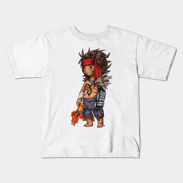 FF3 Styled Jecht Kids T-Shirt by roesart